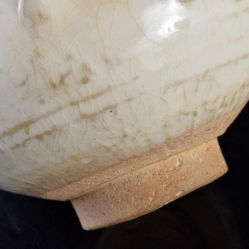 中国 磁州窯白釉 褐彩 双耳小壷 C R8242 - メルカリ