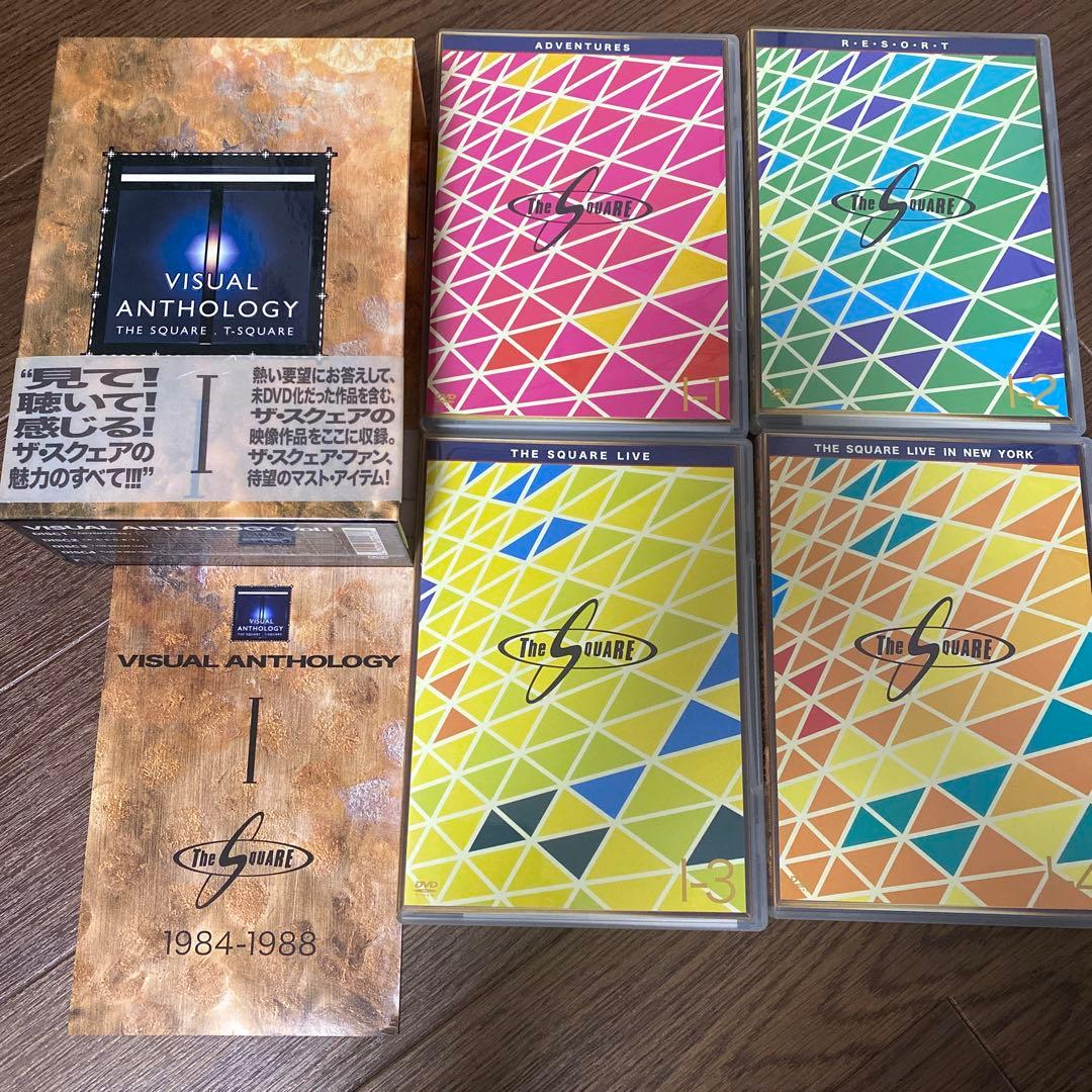 T-SQUARE/VISUAL ANTHOLOGY VOL Ⅰ、Ⅱ、Ⅲ DVD