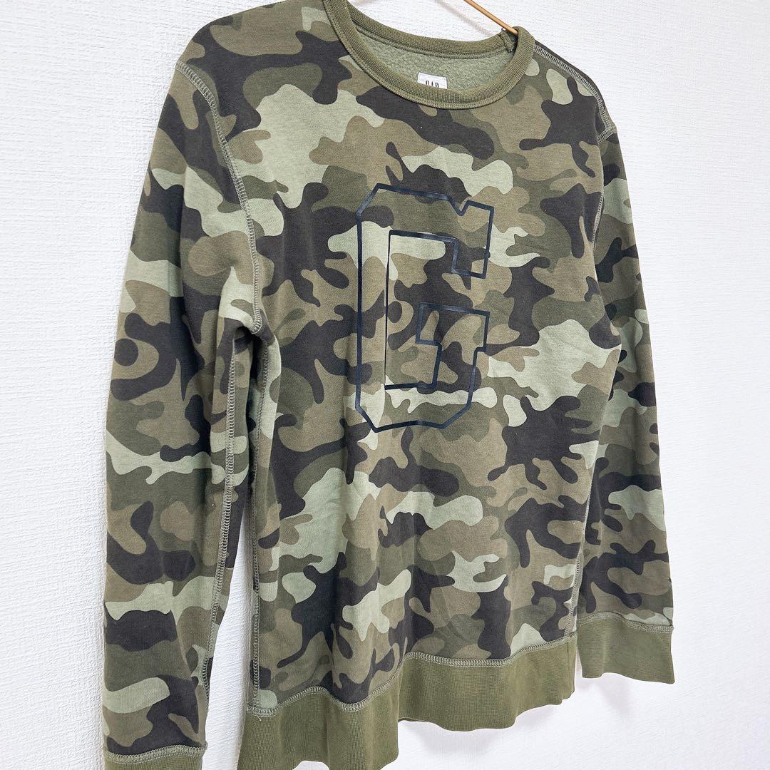 GAP キッズ 迷彩トレーナー XXL - メルカリ