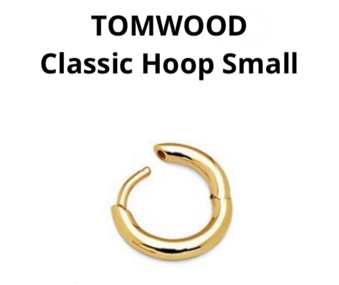 TOMWOOD Classic Hoop Small トムウッド ピアスGold TOM WOOD