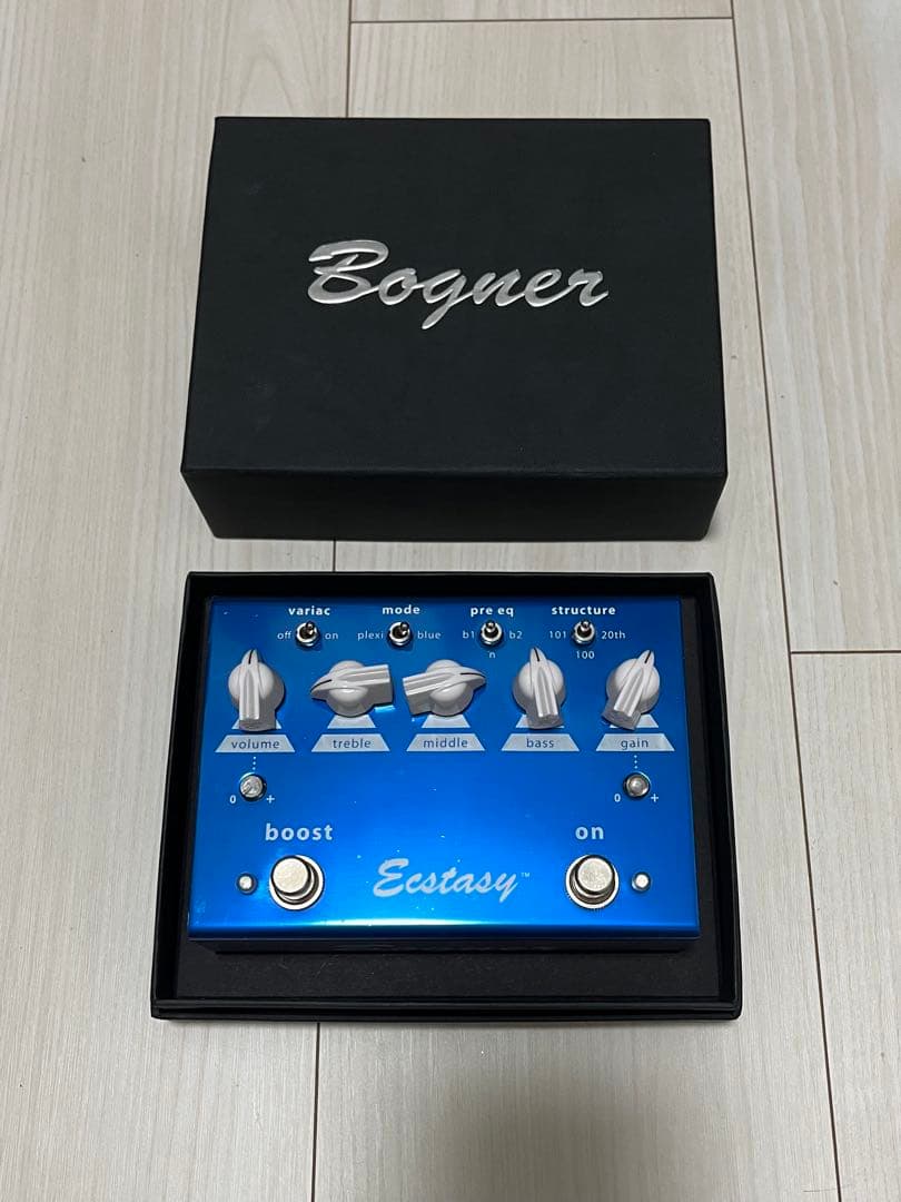【生産終了】Bogner Ecstasy Blue エフェクター Bogner Ecstasy Blue オーバードライブ
