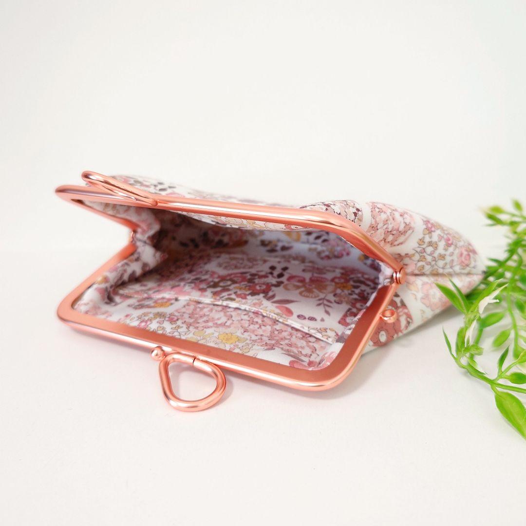 yu〜 ハンドメイド 22fabric ティッシュポーチ①・がま口③ 4点