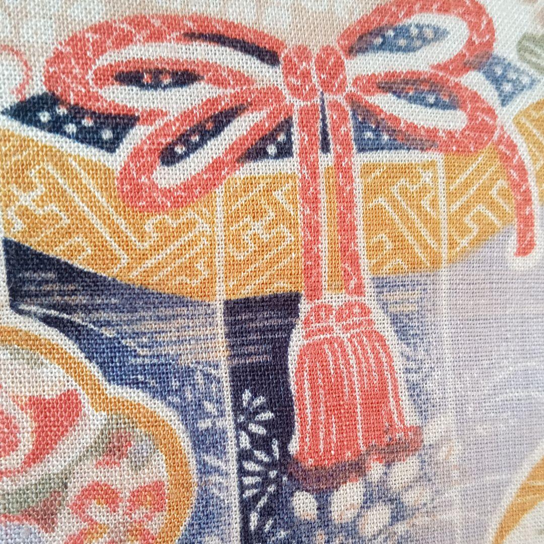 友禅 型友禅 帯 アンティーク リメイク