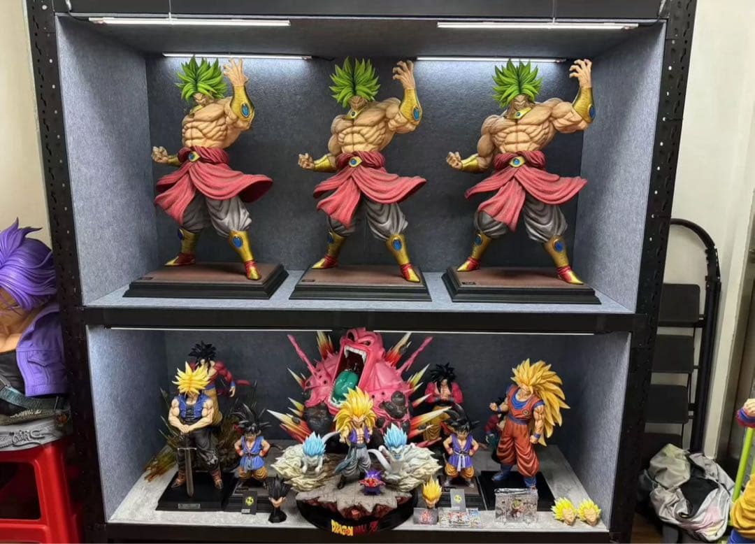 ドラゴンボール ブロリー ガレキ ガレージキット スタチュー X②⑨