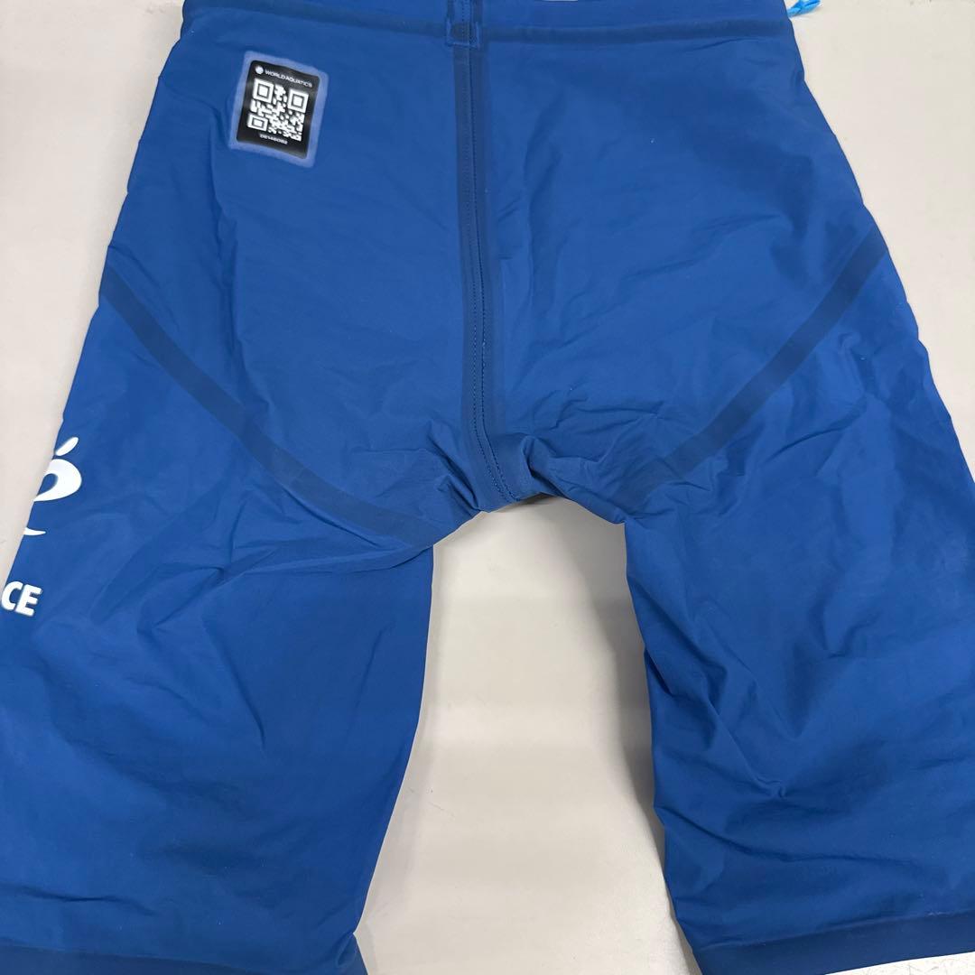 ルネサンス　選手　arena 競泳水着 青 S