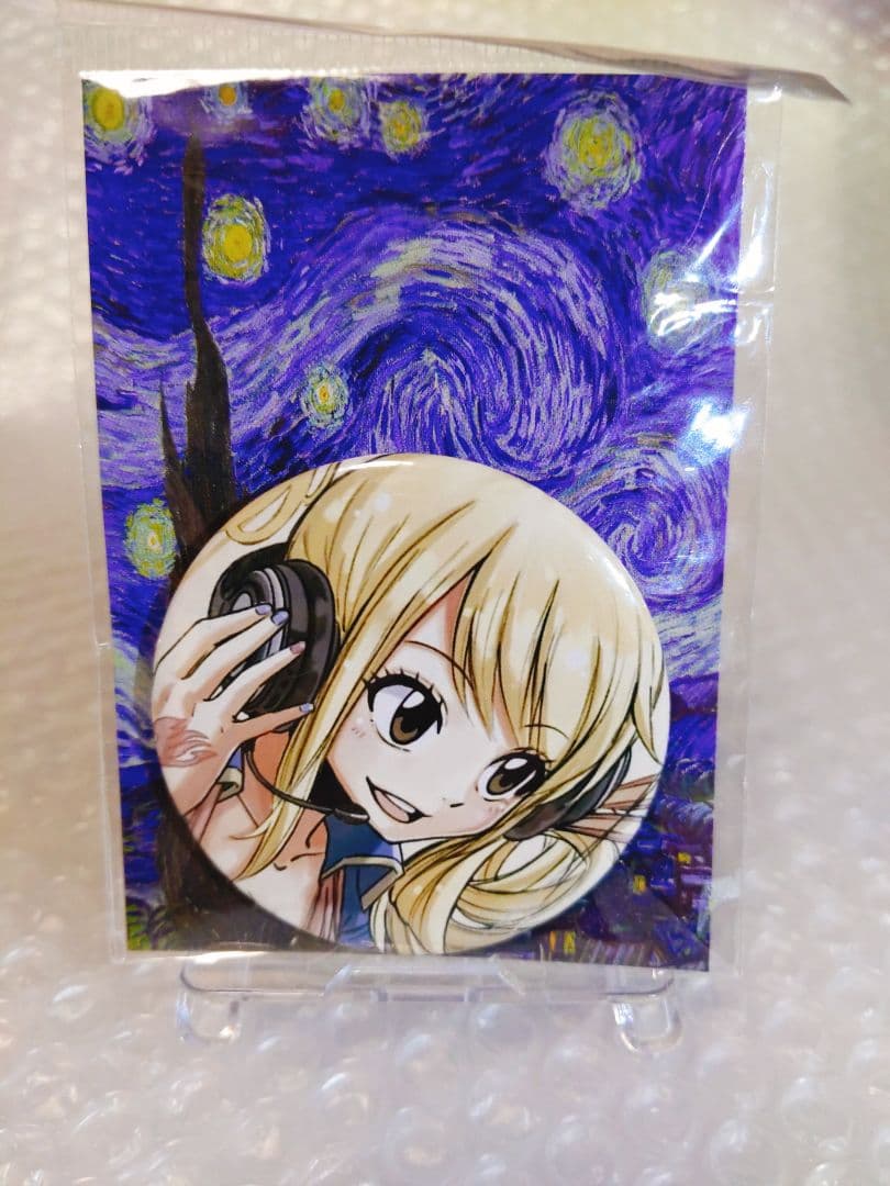 フェアリーテイル 缶バッジ ルーシィ - メルカリ