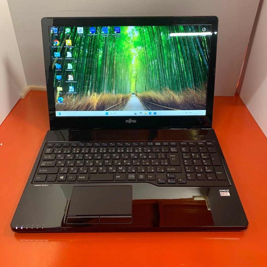 Windows11 オフィス 高音質 極美品 ノートパソコン DVD爆速SSD