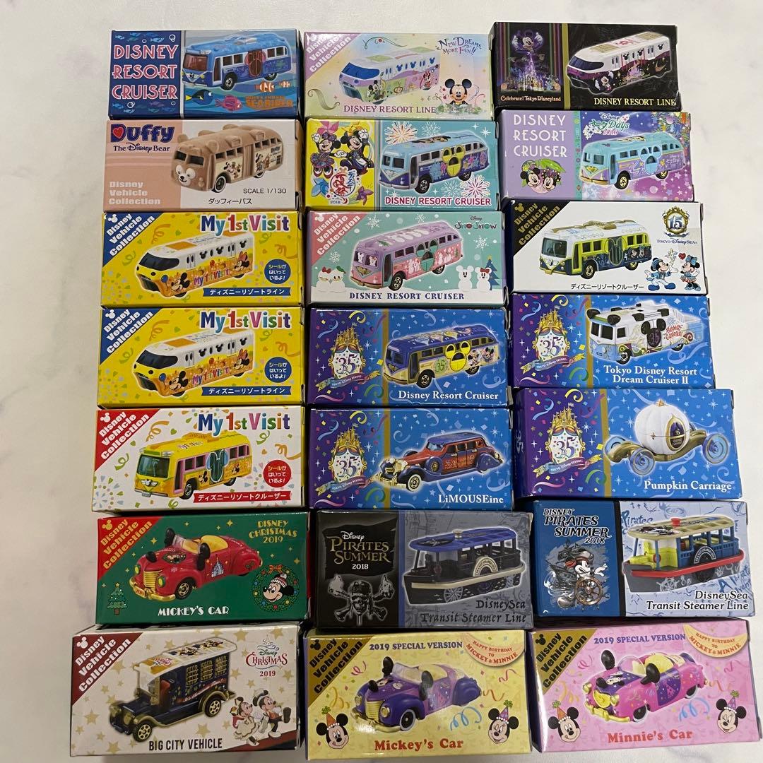 ディズニーリゾート　トミカ　まとめ売り　２６点