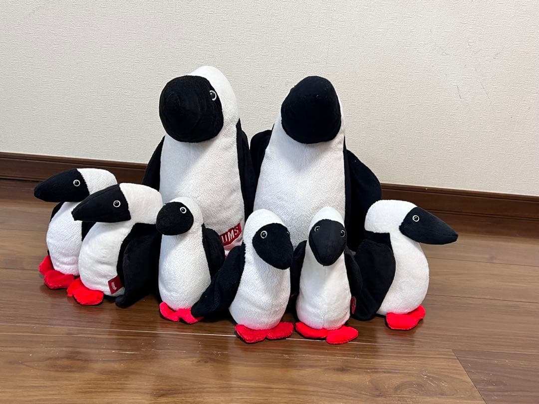 CHUMS チャムス　ブービーバード　ぬいぐるみ　8羽セット売り　かつおどり