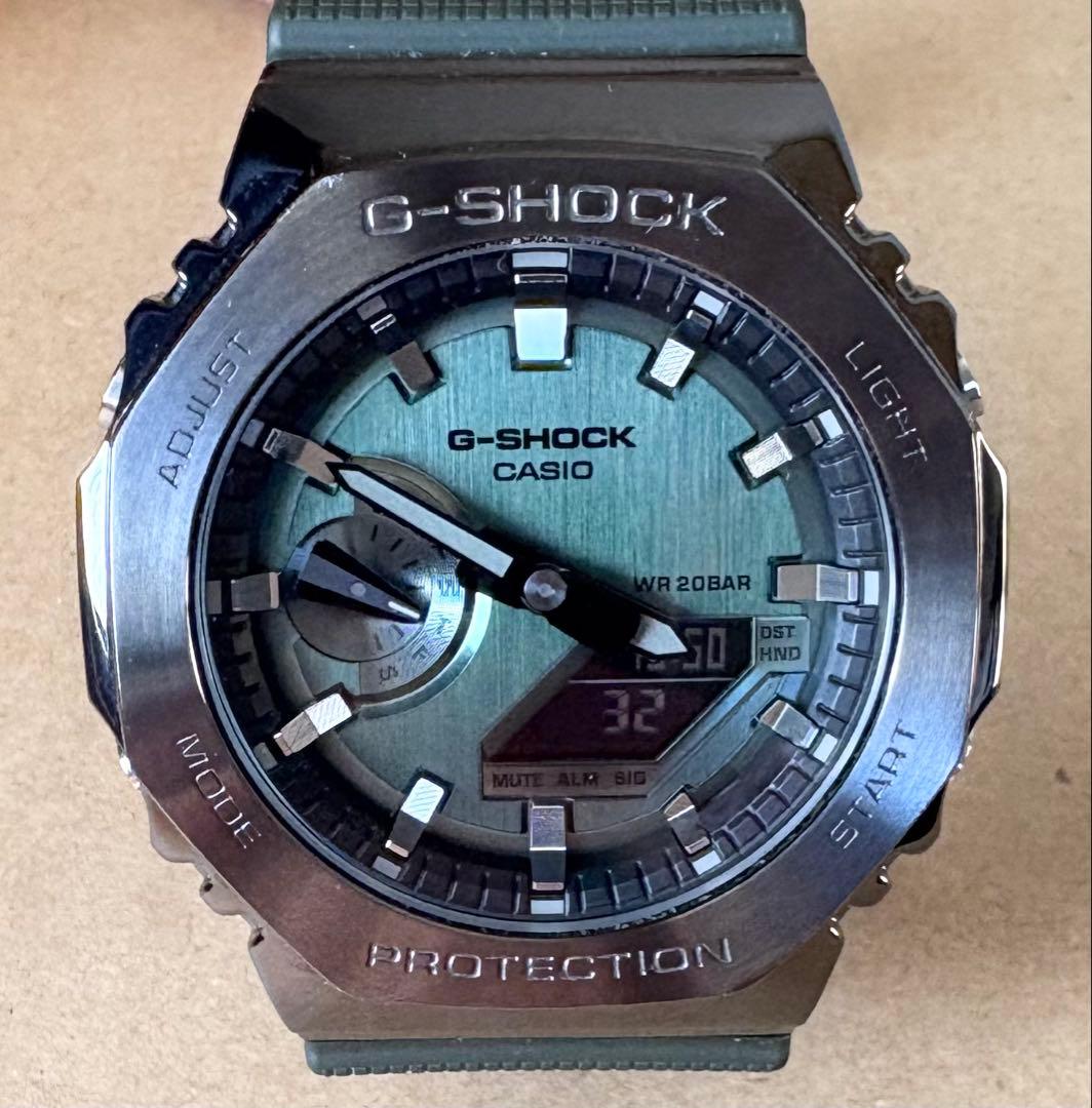 G-SHOCK GM-2100B-3AJF カシオーク グリーン