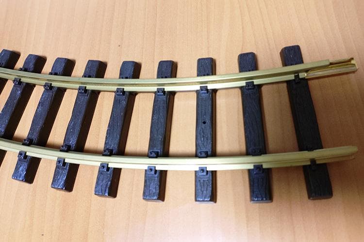 LGB レーマン Gゲージ】 ポイント付きレールセット 19902