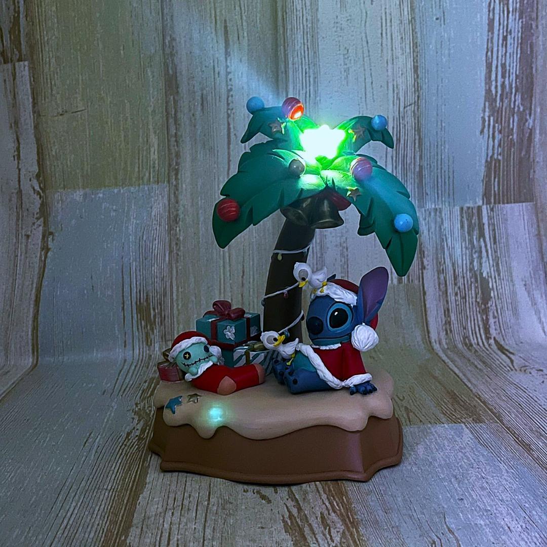 リロ＆スティッチ サンタスティッチ スクランプ フィギュア
