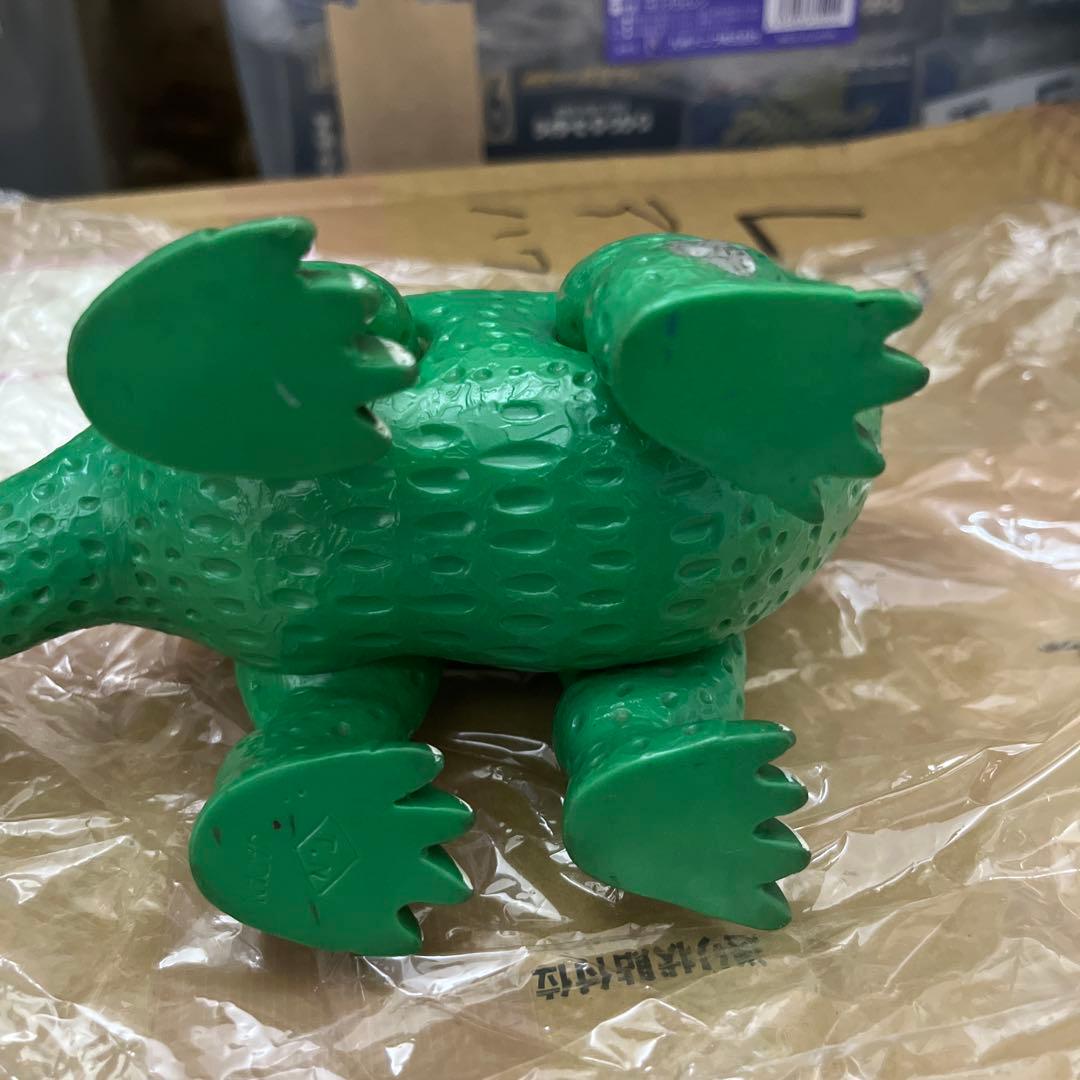⚠️激レア　野村トーイ　ネッシー　怪獣王子　ソフビ　緑色　1960年代　当時物