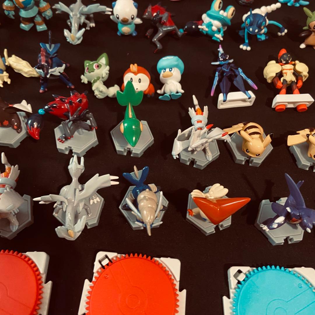 ⚫︎【まとめ売り】ポケモン モンコレ＋モンコレプラス 107個