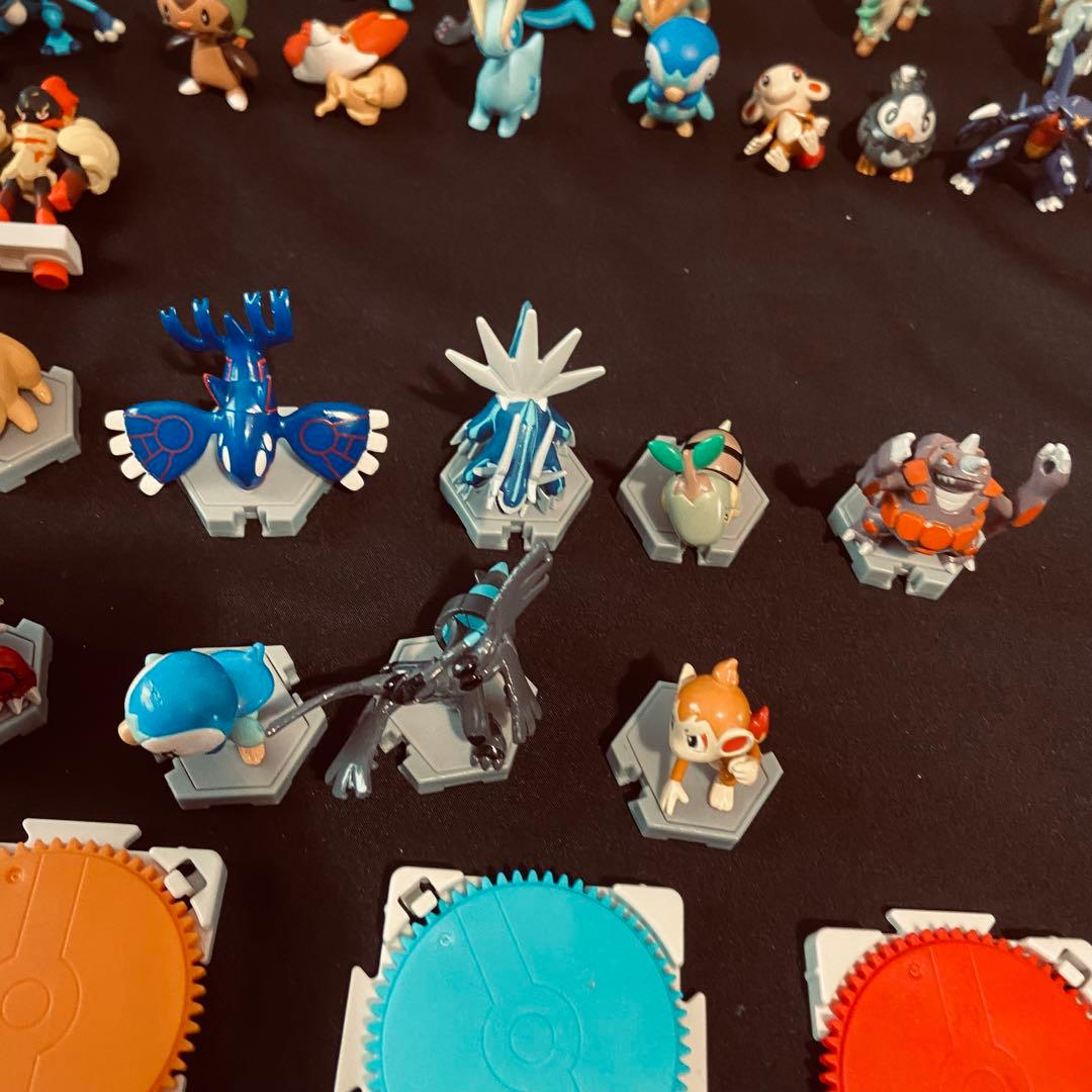 ⚫︎【まとめ売り】ポケモン モンコレ＋モンコレプラス 107個