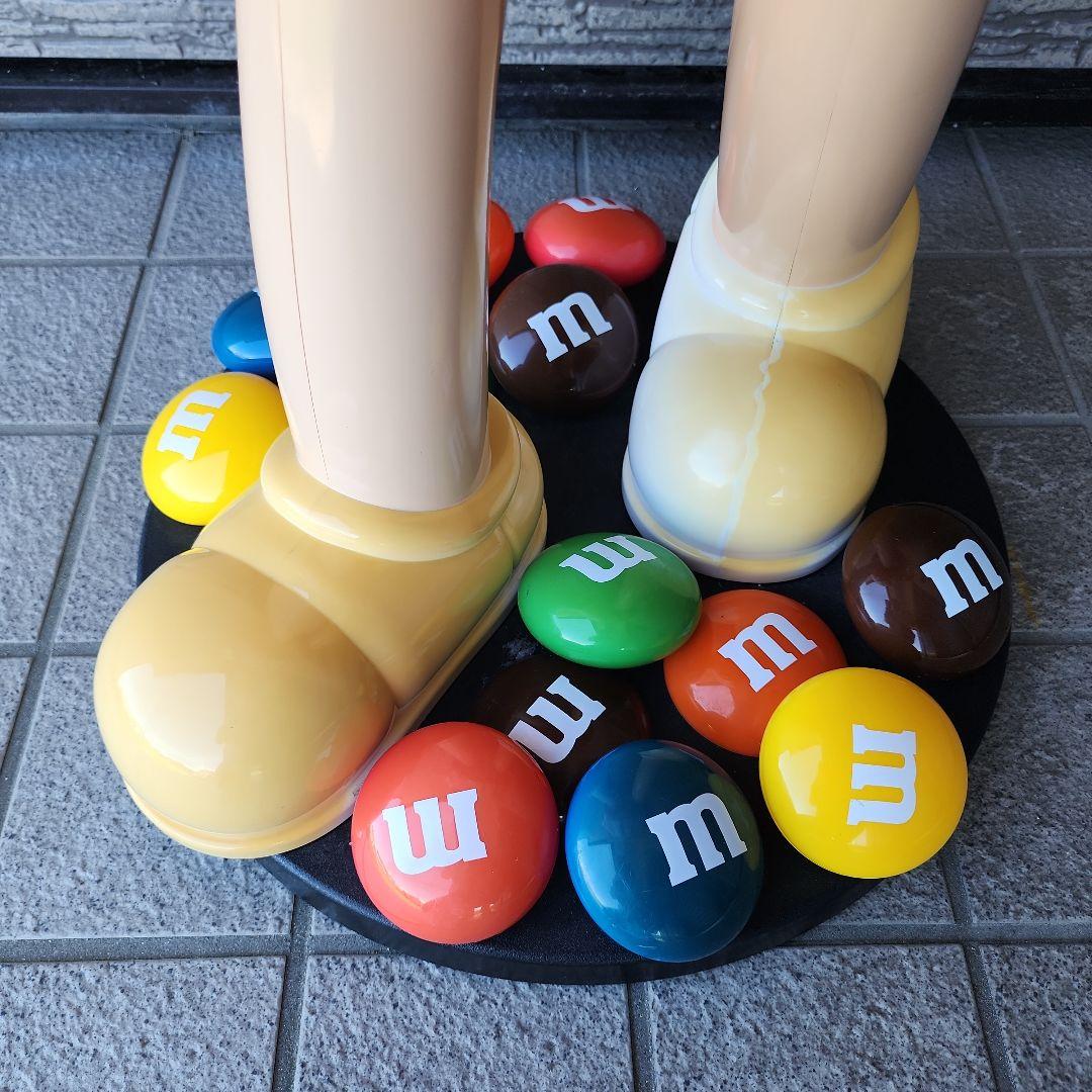 m&m's エムアンドエムズ　非売品！特大ディスプレイ　(トレイ付)