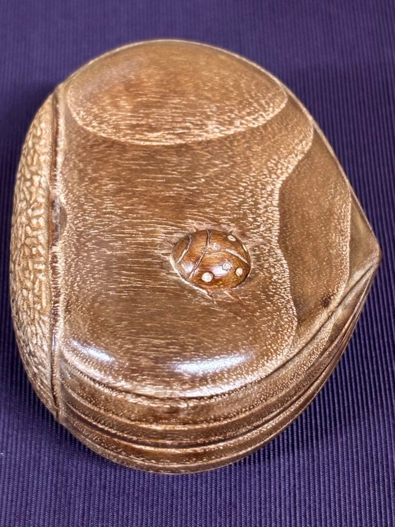 茶道具 朱塗 花草蒔絵 中棗 表千家即中斎花押 合わせ箱 V 8741 惺斎