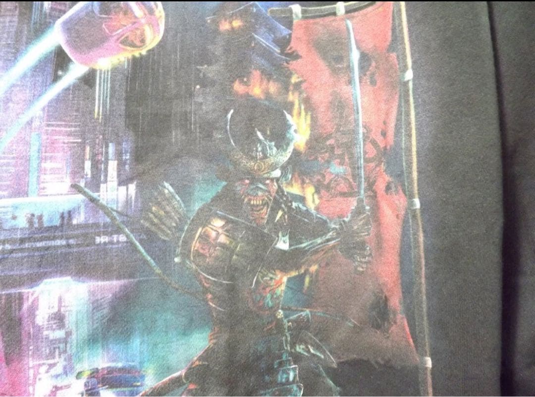 新品 アイアンメイデン 2024 ジャパンツアー ジップパーカー 会場購入