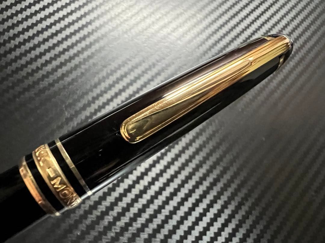 未使用に近い モンブラン 163 ブラック クラシック ボールペン 文房具