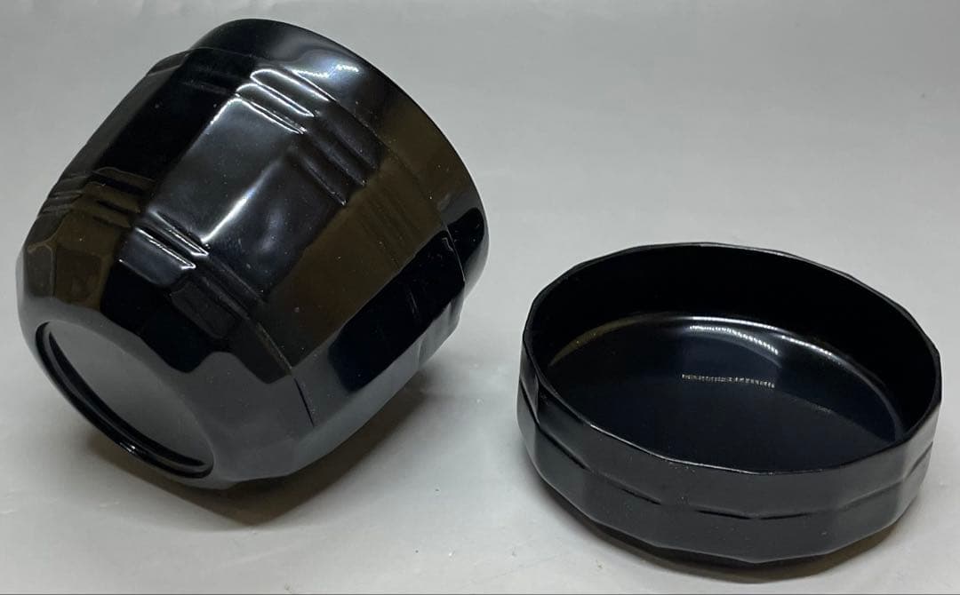 吉田一峰 認得斎好写 折撓柳蒔絵棗 四方桟共箱 栞