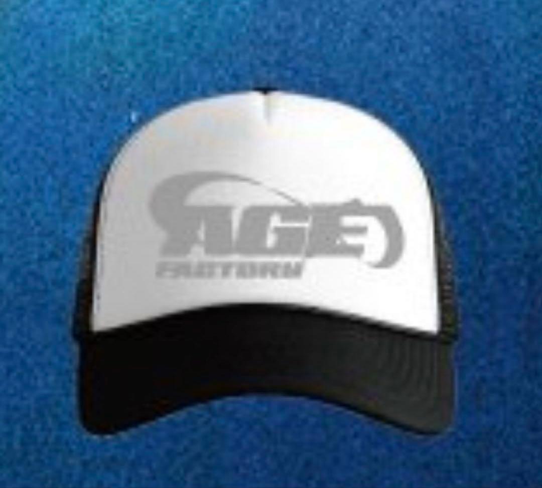 AGE FACTORY メッシュキャップ ホワイト/ブラック - メルカリ