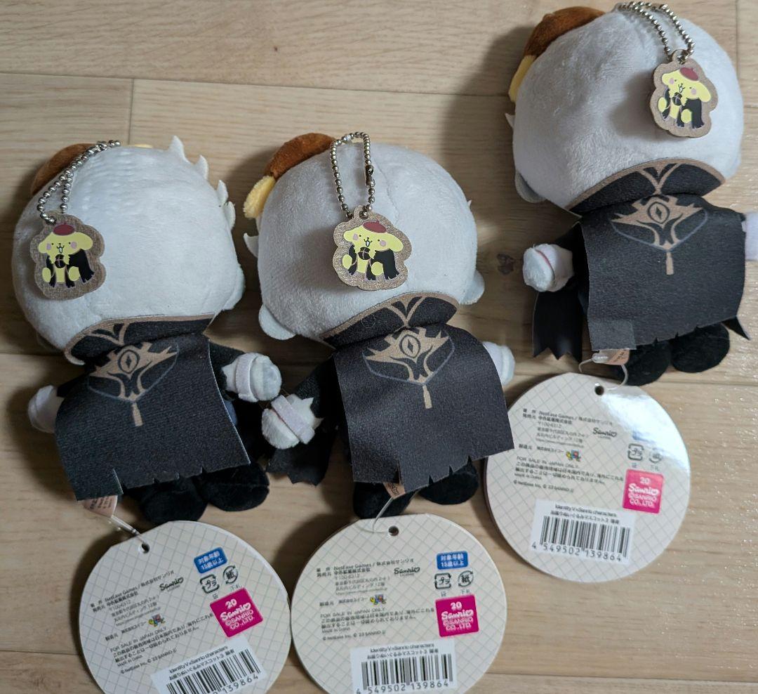 第5人格 隠者 サンリオコラボ ぬいぐるみ 3体セット