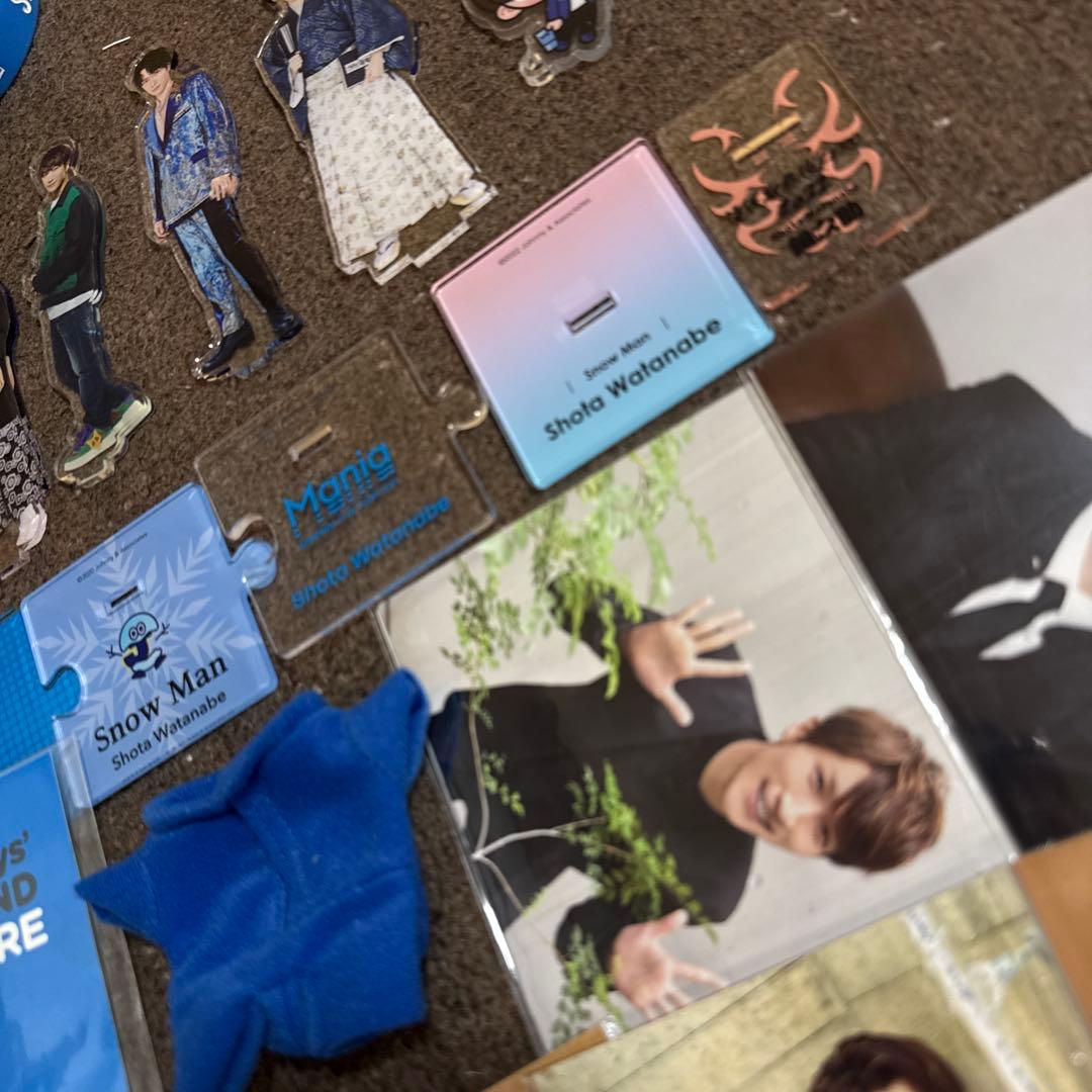 渡辺翔太 グッズ 大量 まとめ売り Man 歴代コンプリート