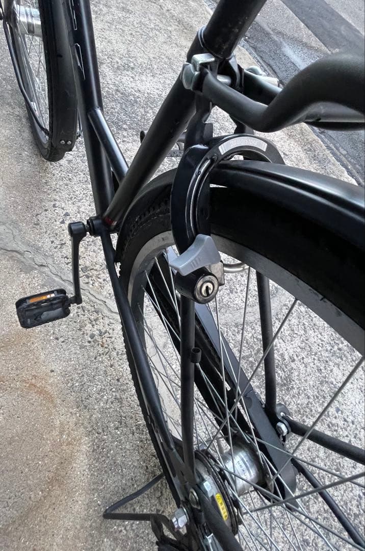 ブリヂストン　シティサイクル 27インチ　ブラック