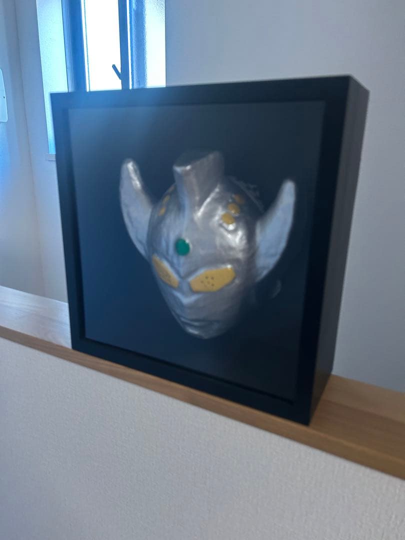 ウルトラマン　額装　お面　三春張子のお面