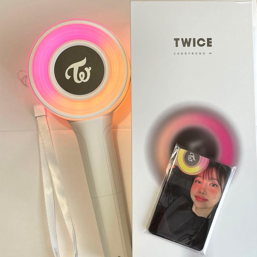 TWICE CANDYBONG ∞ ペンライト ＋WITHMUU特典 TWICE - TWICE ペンラ