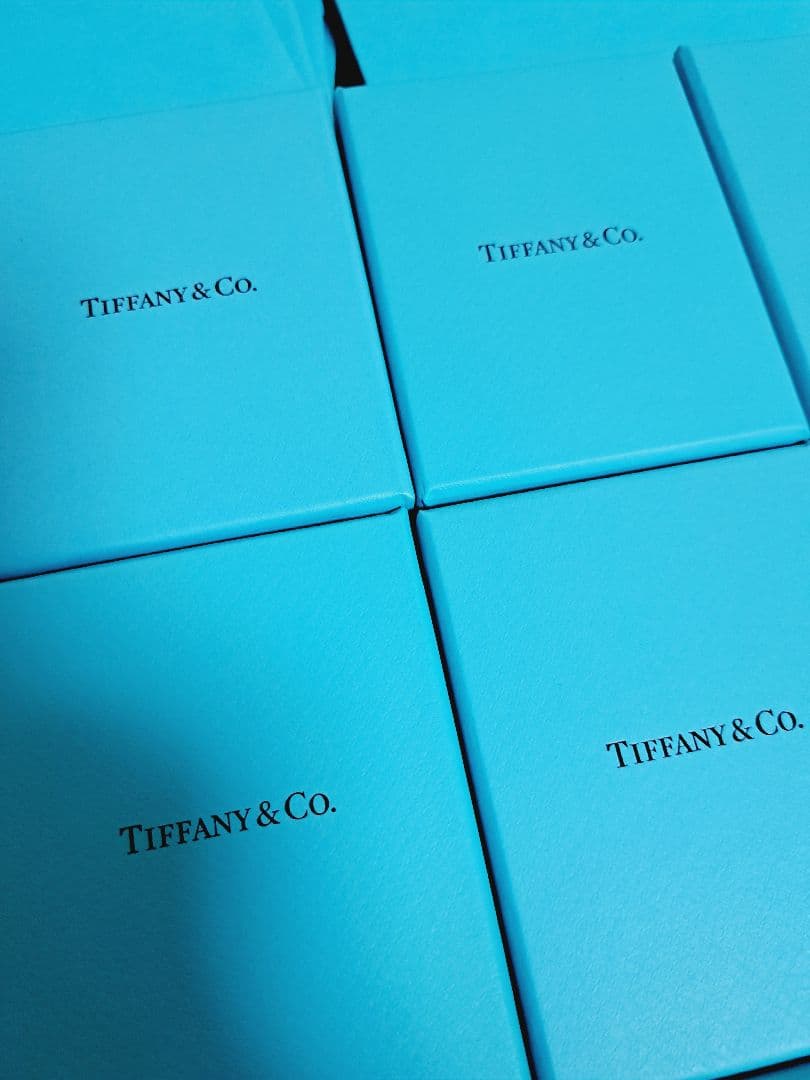 ティファニー 空箱③ 巾着 リボン カード ショップ 袋 12セット 国内現行品