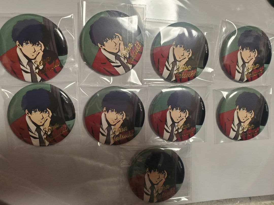 sakamoto days 勢羽夏生 缶バッジ Chair PLAZA 9個