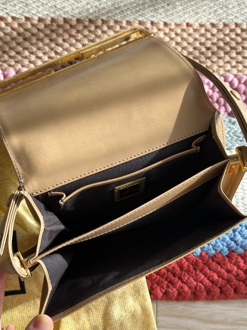 Fendi ゴールド パーティーバッグ
