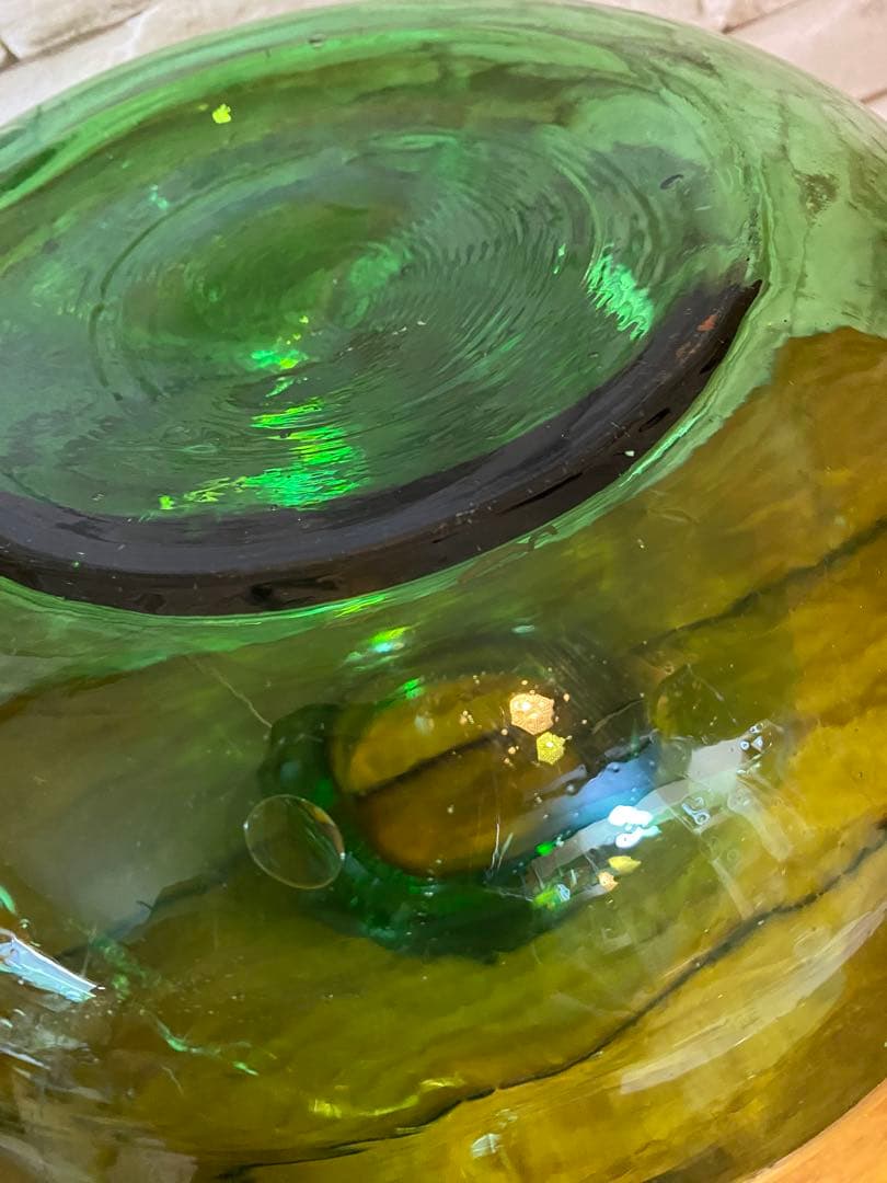 貴重　大人気　アンティーク デミジョンボトル VIRESA社製　フラワーベース