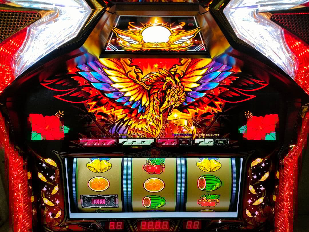 ハナハナ 鳳凰 天翔 パチスロ実機 スロット実機 E101599315 - パチンコ