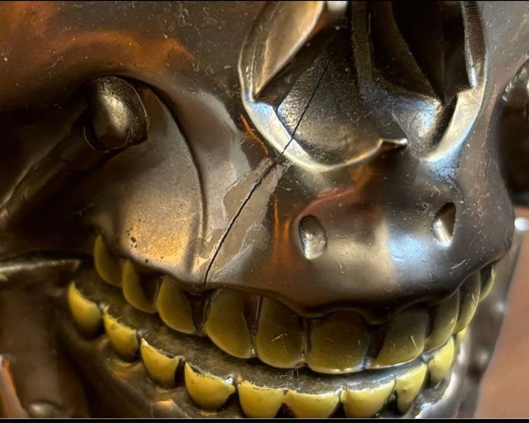 超レアリアルターミネーターサイボーグスカル フィギュア メタリックシルバー