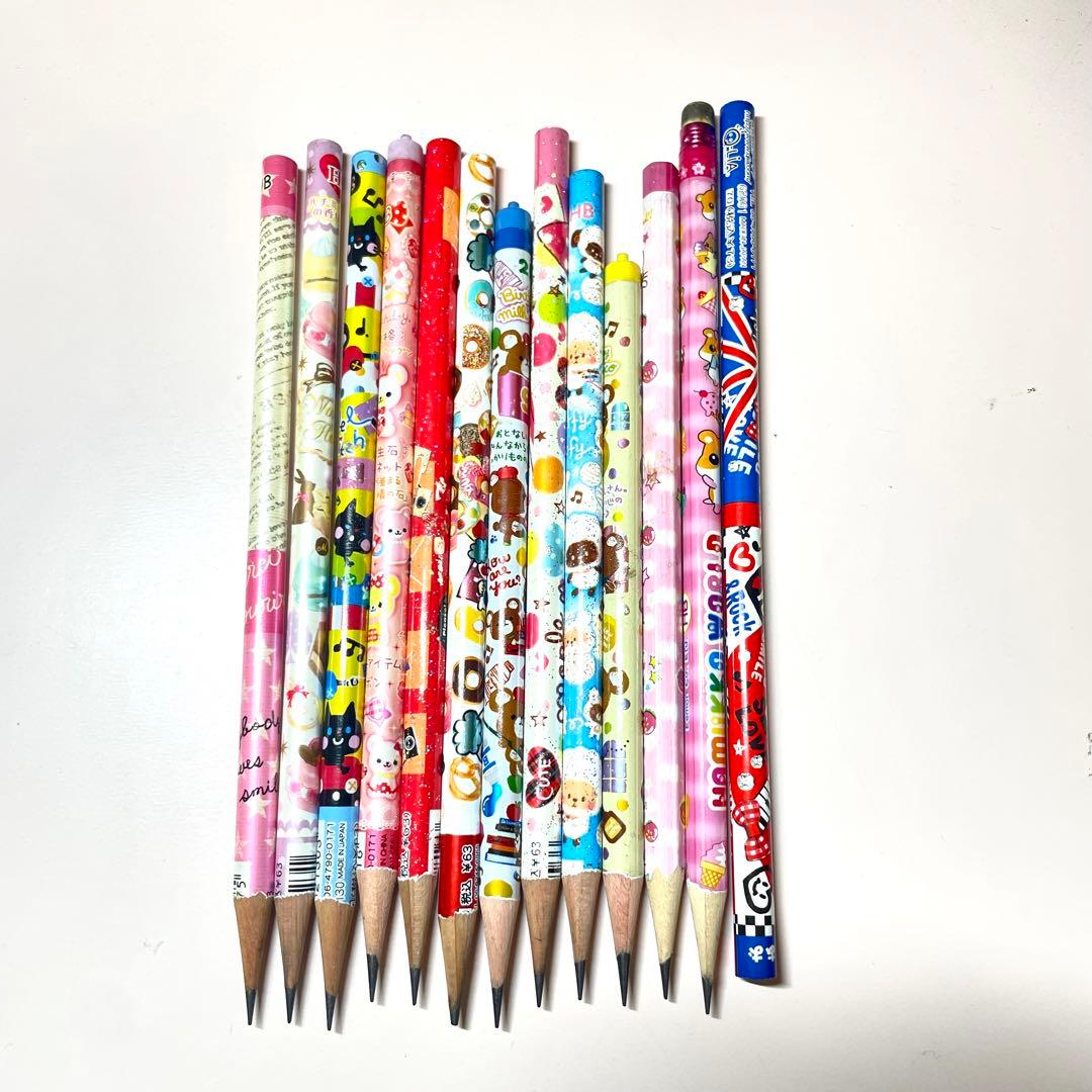 ☆平成レトロ☆鉛筆 まとめ売り25本 美品 セット売り - メルカリ