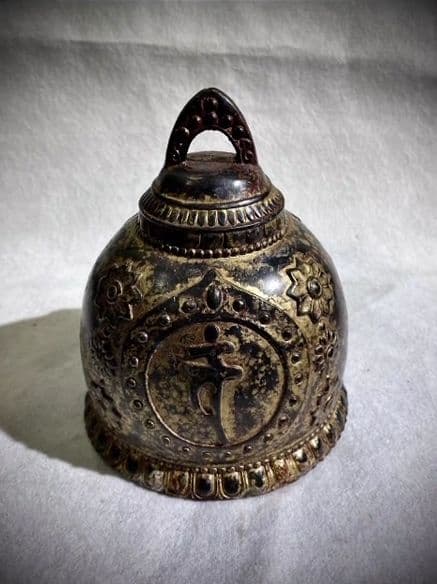 銅器 仏教 法器鈴 古美術 コレクション品 銅製 工芸品 彫刻装飾品置物