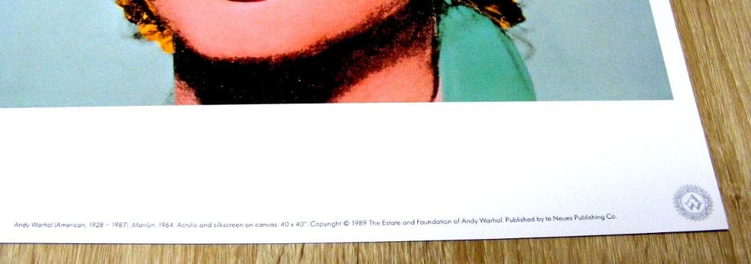 ウォーホル Marilyn(1964) ドイツ製ポスター - メルカリ