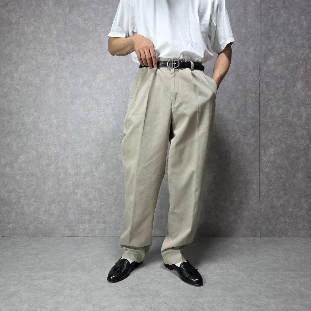 PoloByRalphLaurenラルフローレン90sポロチノモロッコ製W34