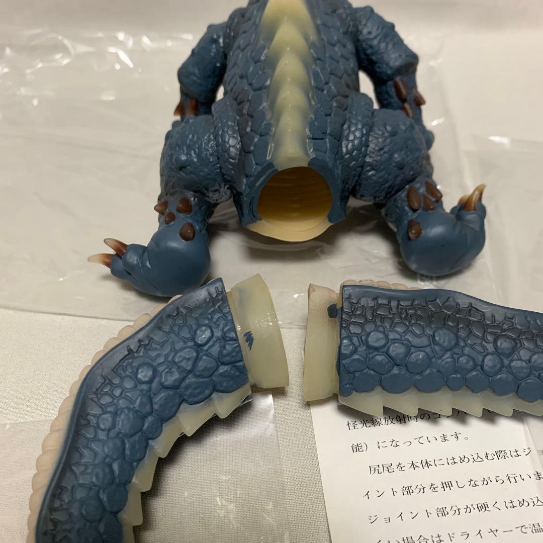 【激レア】大怪獣ジメラ　ソフビモデル　マルサン　箱付き　尻尾2種付き　レトロ