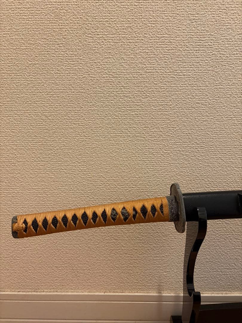 高級模造刀 金影龍 美術刀 乱れ波紋 居合練習刀