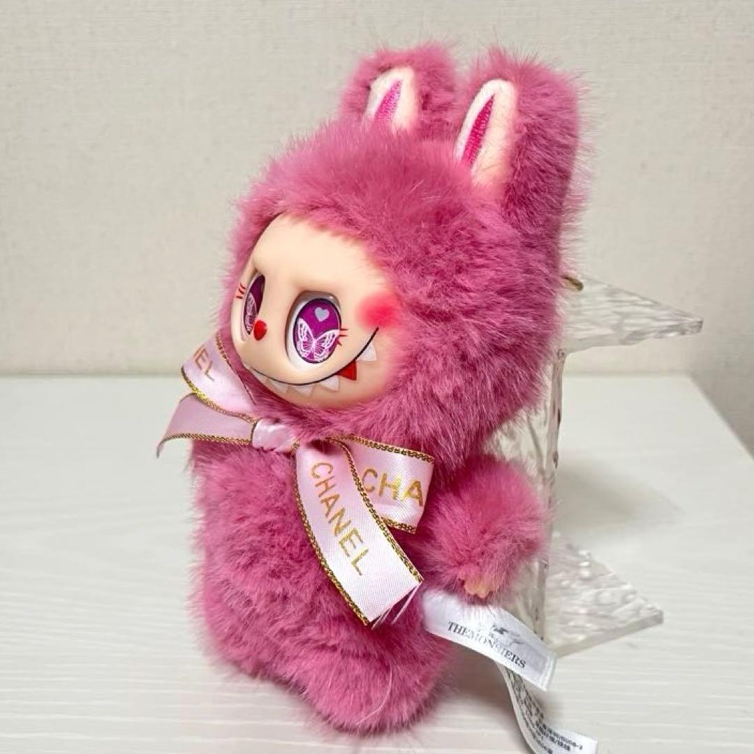 海外限定 新品 ジモモ zimomo マスコット ぬいぐるみ ラブブ ピンク