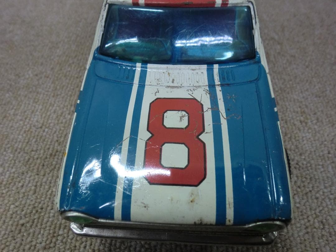 【昭和レトロ】日産 チェリークーペ X1　ブリキ自動車 ヴィンテージ