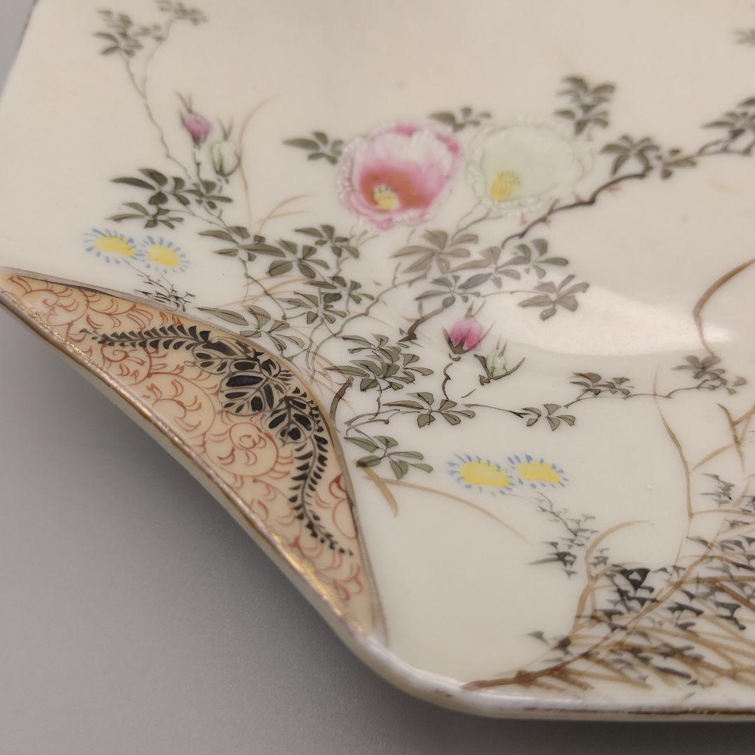 明治時代 輸出品 里帰り 横浜焼 白鷺 オールドニッポン 皿 骨董 - メルカリ