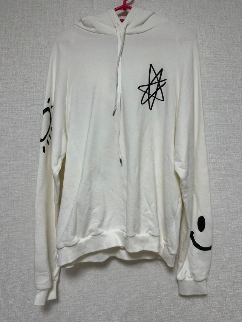 JSB パーカー（L）WHITE JSB Color EMB Hoodie | J.S.B. | VERTICAL