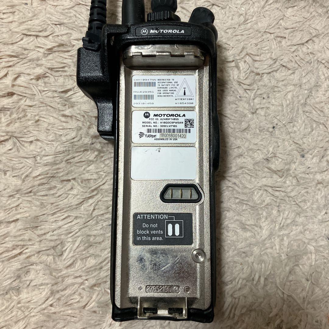 MOTOROLA XTS 5000R 充電 5.11 ラジオポーチセット