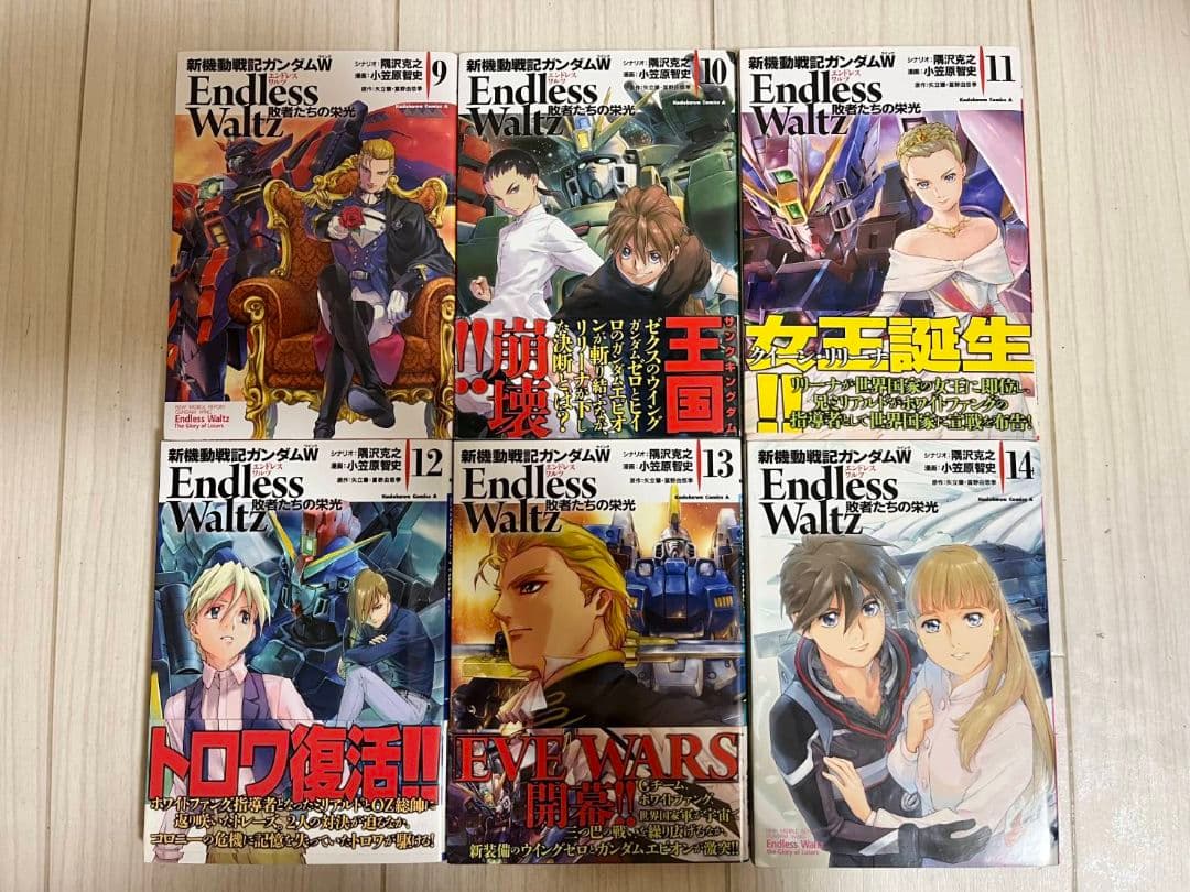 新機動戦記ガンダムWエンドレスワルツ敗者たちの栄光 全巻セット 1巻～14