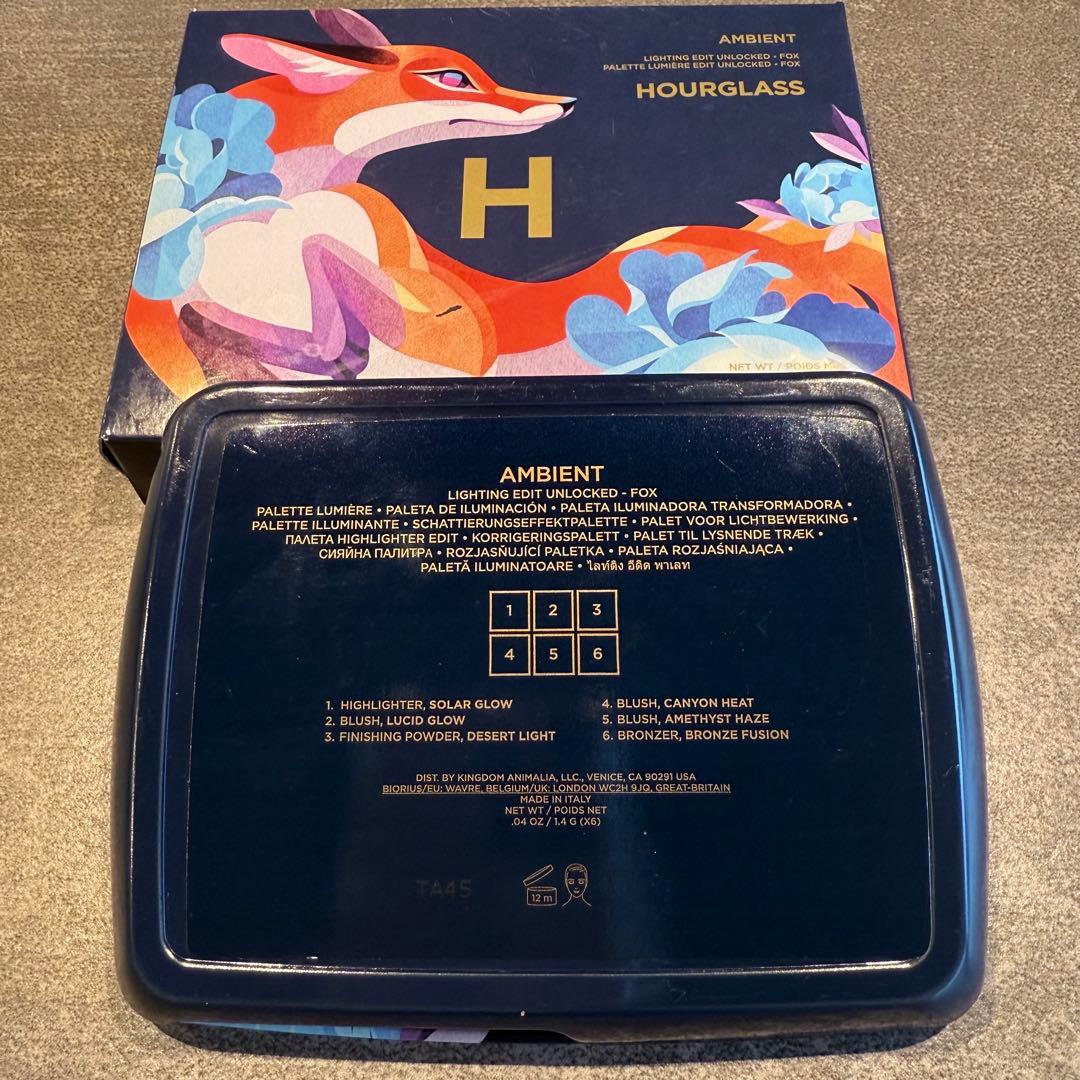 チーク Hourglass Ambient Lighting Palette FOX