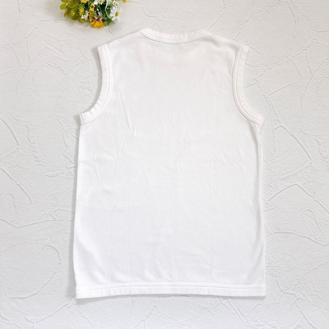 美品 MADISONBLUE クルーネックタンクトップ 白 コットン 日本製 S